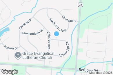 Map image of the property - 8543 Appleridge Cir