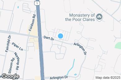Map image of the property - 2820 Dart Dr