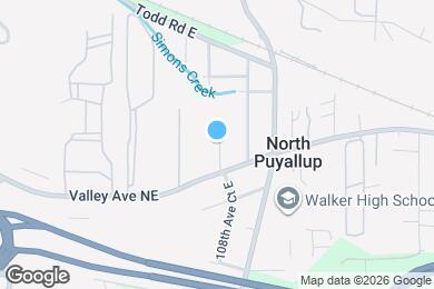 Map image of the property - 5513 108th Avenue Ct E