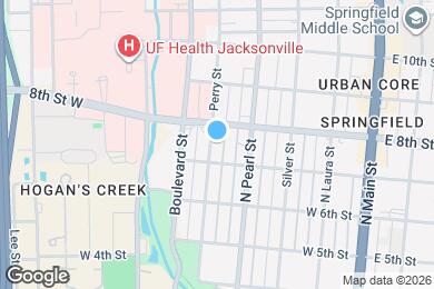 Map image of the property - 1716 Perry St