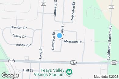 Map image of the property - 535 Virginia St