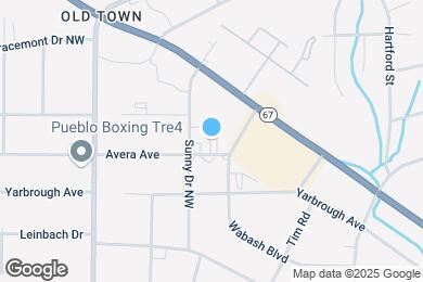 Map image of the property - Avera Ave Apartments