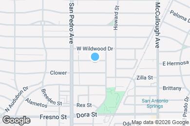 Map image of the property - 244 W Hermosa Dr