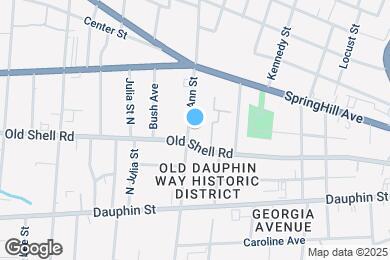 Map image of the property - 106 N Ann St