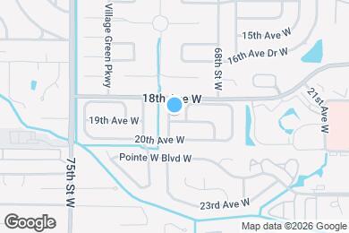 Map image of the property - 1809 70th St W