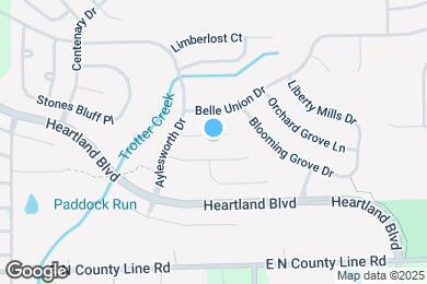 Map image of the property - 8851 Squire Boone Ct