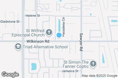 Map image of the property - 4387 Pasadena Cir