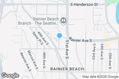 Map image of the property - 9268 50th Ave S