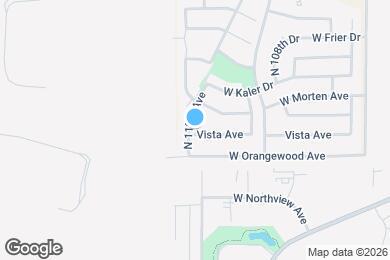 Map image of the property - 7531 N 110th Ave