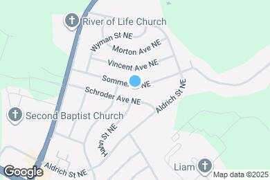 Map image of the property - 731 Sommer St NE