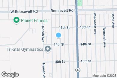 Map image of the property - 1335 Marengo Ave