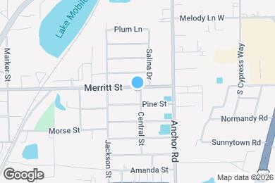 Map image of the property - 1227 Merritt St