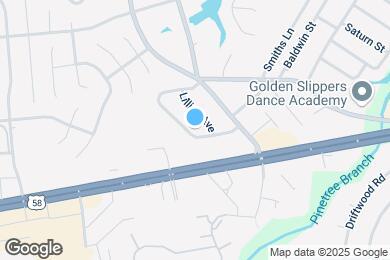 Map image of the property - 3032 Belle Haven Dr