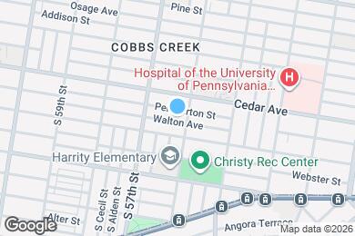Map image of the property - 5609 Walton Ave