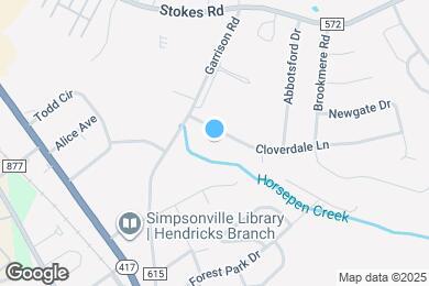 Map image of the property - 106 Cloverdale Ln