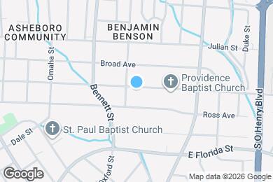 Map image of the property - 1006 Tuscaloosa St