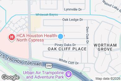 Map image of the property - 13507 Tara Oak Dr