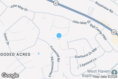 Map image of the property - 6100 Glenmay Dr