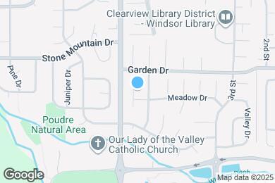 Map image of the property - 1017 Basin Ct