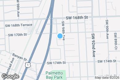 Map image of the property - 17160 SW 94th Ave