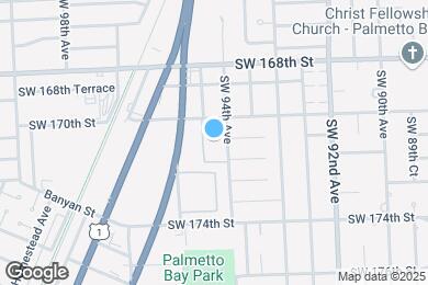 Map image of the property - 17190 SW 94th Ave