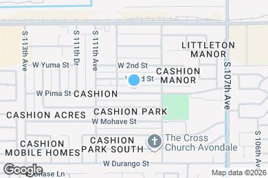 Map image of the property - 10948 W 4th St