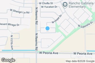 Map image of the property - 15438 W Mercer Ln