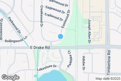 Map image of the property - 2506 Eastwood Dr