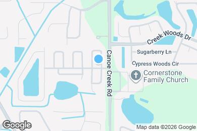 Map image of the property - 2949 Canoe Cir