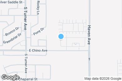 Map image of the property - 3315 S Primrose Dr