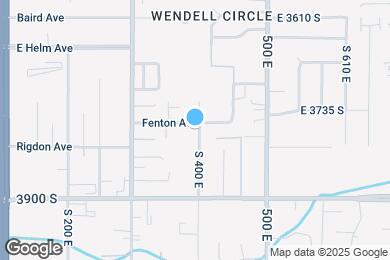 Map image of the property - 3762 S 400 E