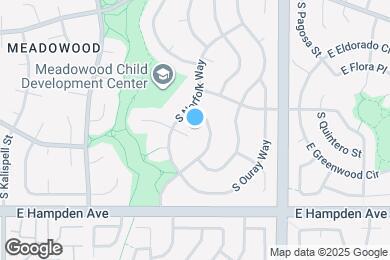 Map image of the property - 16565 E Girard Ave