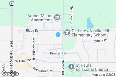 Map image of the property - 809 Edgebrook Dr