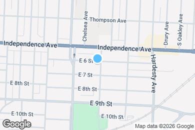 Map image of the property - 630 Brighton Ave