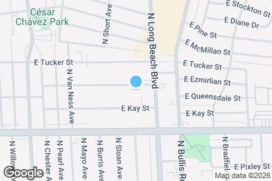 Map image of the property - 1302 E Peck St