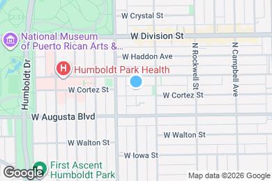 Map image of the property - 2728 W Cortez St