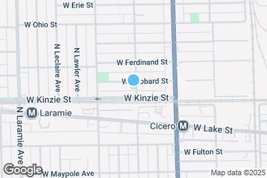 Map image of the property - 4903 W Hubbard St
