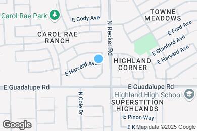 Map image of the property - 3978 E Douglas Loop