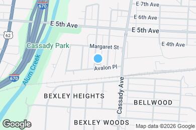 Map image of the property - 622 Northview Ave