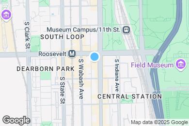 Map image of the property - 1224 S Michigan Ave