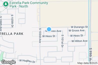 Map image of the property - 10223 W Gross Ave