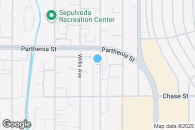 Map image of the property - 8623 Cedros Ave