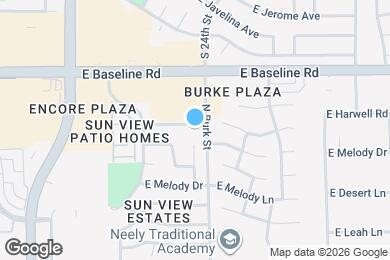 Map image of the property - 335 E Harwell Rd