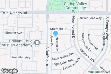 Map image of the property - 4259 Hebron Dr