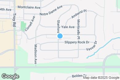 Map image of the property - 2101 Stanford Pl