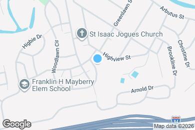 Map image of the property - 242 Woodlawn Cir