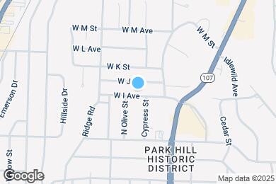 Map image of the property - 305 W I Ave