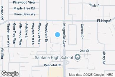 Map image of the property - 10032 Magnolia Ave