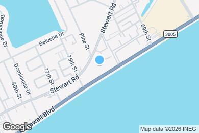 Map image of the property - 7310 Seawall Blvd
