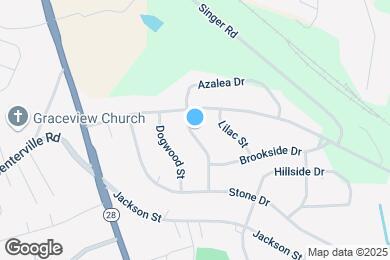 Map image of the property - 412 Azalea Dr